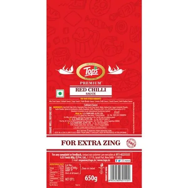 Red Chilli Sauce - 650 Grams Bottle