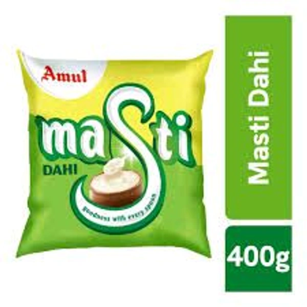 Amul Masti Dahi ( Tak Doi) Pouch - 400g, 30