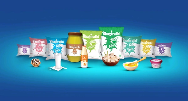 Bhagirathi Milk 500 Ml - White, Tonned, 1