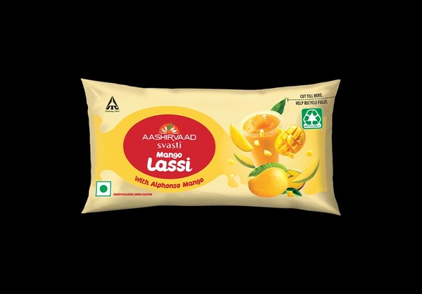 Aashirvaad( ITC) Lassi - Mango, 1