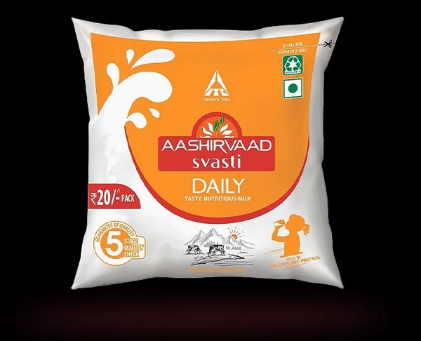 AASHIRVAAD SVASTI Milk 500ml - Daily, 220