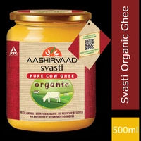 Aashirwad (ITC) Pure Cow Ghee  - 500 G, Organic