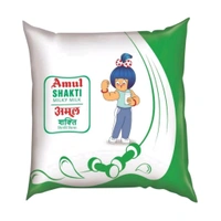 Amul Milk  - White, Shakti, 48