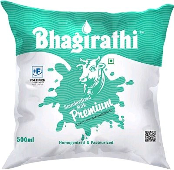 Bhagirathi Milk 500 Ml - White, Standard, 20