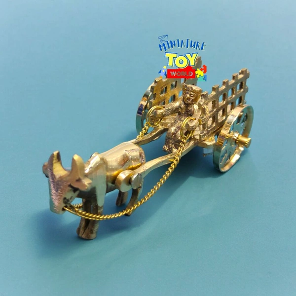 Bullock Cart With Single Bull