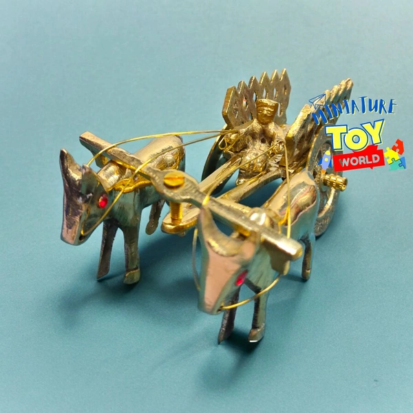 Bullock Cart With Double Bull