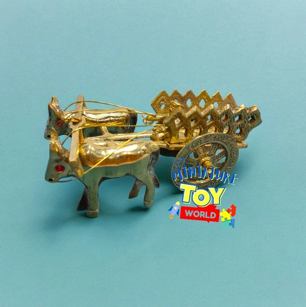 Bullock Cart With Double Bull