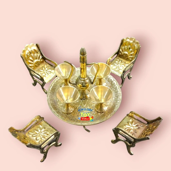 Dinning Table Set (Big Size) With Jug And 4 glasses
