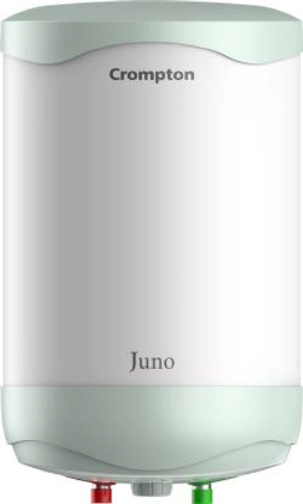 Crompton CROMPTON 25 L Storage Water Geyser (Juno 25 Litres, White, Green) - 25L, Juno 25 Litres, White, Green