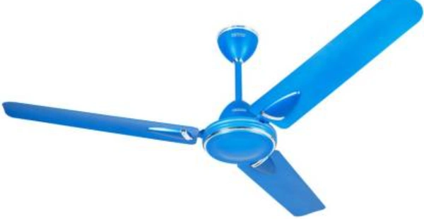 USHA Striker Millennium 1200 mm 3 Blade Ceiling Fan (Blue) - 1200MM, BLUE, 2 YEAR