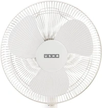 USHA Mist Air DUOS 400 mm 3 Blade Pedestal Fan - 400MM, WHITE, 2 YEAR