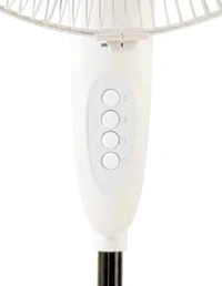 USHA Mist Air DUOS 400 mm 3 Blade Pedestal Fan - 400MM, WHITE, 2 YEAR