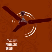 HAVELLS Pacer 1200 mm 3 Blade Ceiling Fan  (Brown) - 1200MM, BROWN, 2 YEAR