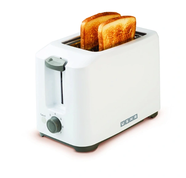 USHA 3720 700 W Pop Up Toaster (White)