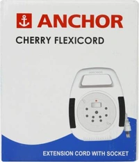 ANCHOR PW 5219 3 Socket Extension 8M Boards  (White) - NA, WHITE, NA