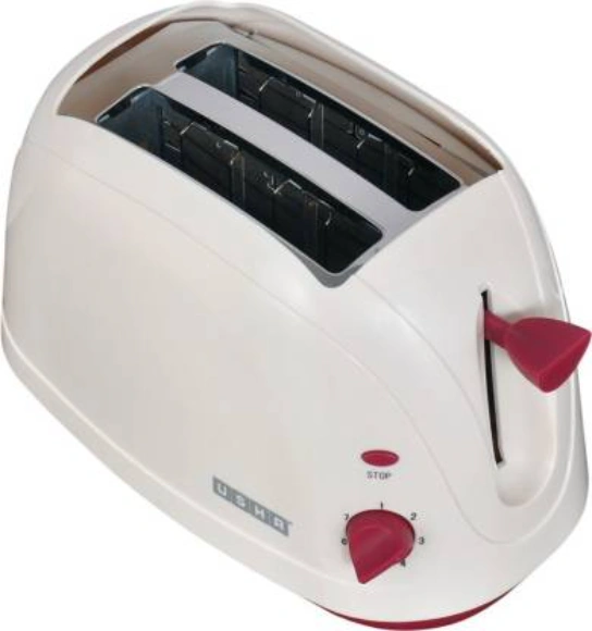 USHA PT 3320 800W Sandwich Toaster Open Grill (Ivory)
