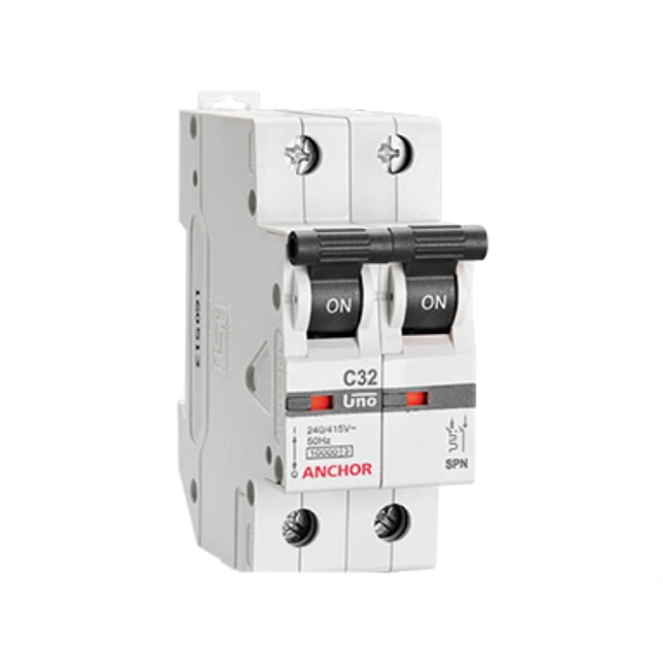 Anchor ANCHOR ISOLATOR DP MCB TYPE 40A -WHITE - 40A, White, 6 Month