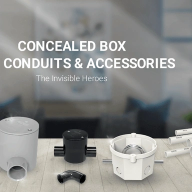 Concealed Box & PVC Accessories