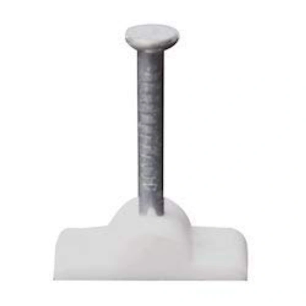 General   Casing Bit Flat Clip (100 Pic) 1 Pack, Heavy Duty  - Flat, White, NA