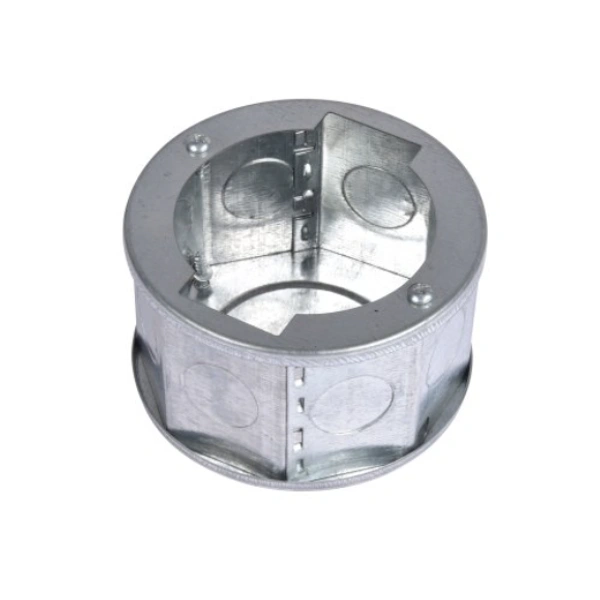 UDEX Concealed Box Heavy Quality  - Round, Silver, NA