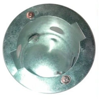 UDEX Concealed Box Heavy Quality  - Round, Silver, NA