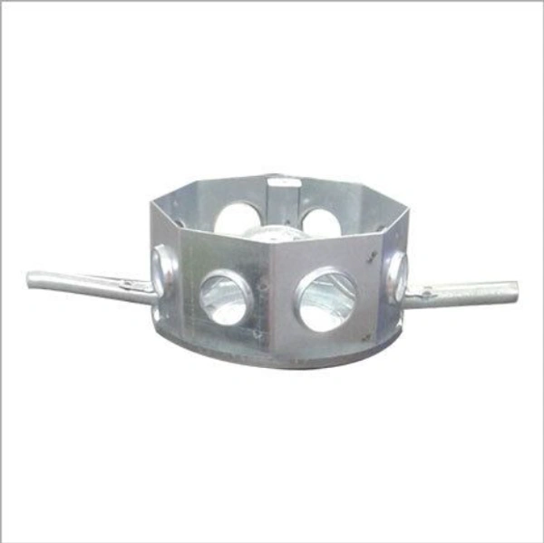 GW Fan Box 8 Hole Heavy Quality  - 8 Hole, Silver, NA