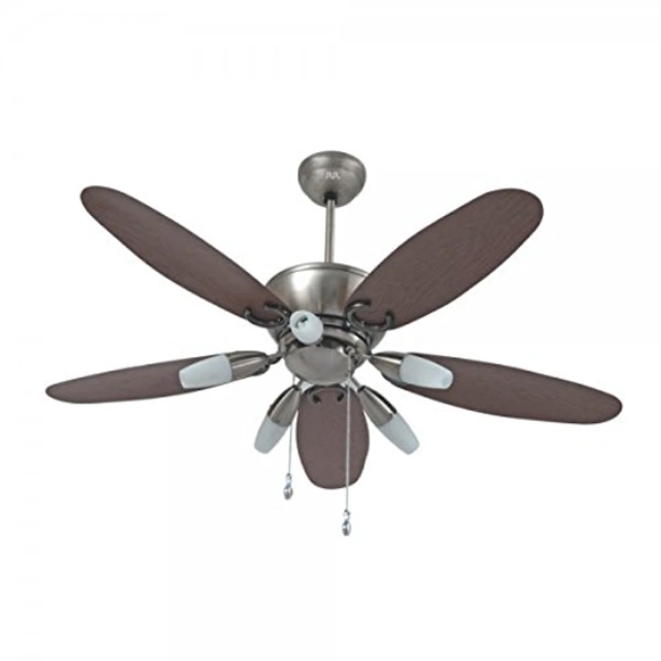 USHA RR Electric Strillare Ceiling Fan Underlight 1200mm (Brown) - 1200MM, BROWN, 2 Year Brand Warranty