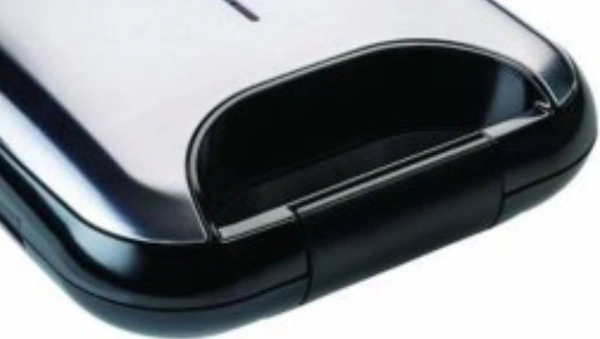 USHA 3772 750 -Watt 2-Slice Sandwich Toaster Open Grill  (Black) - Capacity 2 Slices, BLACK, ONE YEAR WARRANTY OF COMPANY SERVICE