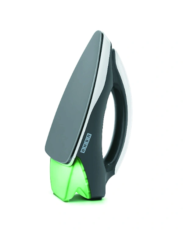 USHA Aurora 1000 W Dry Iron  (Grey) - 1000W, BLACK, WHITE, 2 years manufacturer?s warranty; Customer care