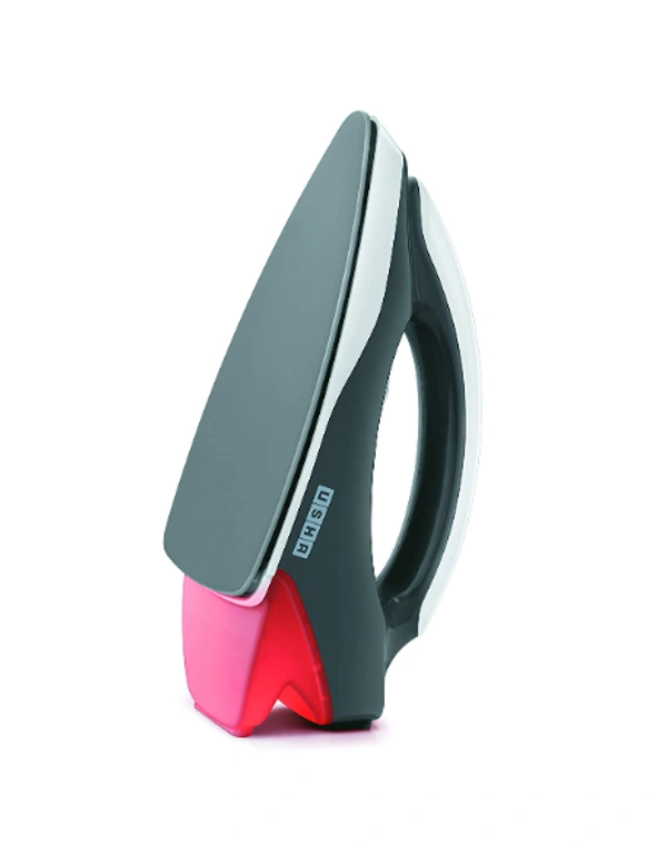 USHA Aurora 1000 W Dry Iron  (Grey) - 1000W, BLACK, WHITE, 2 years manufacturer?s warranty; Customer care