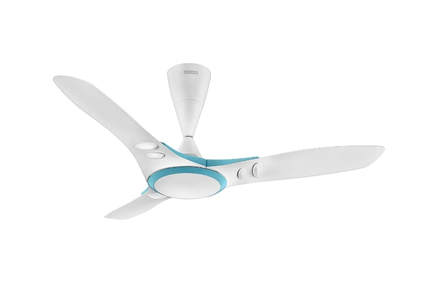 USHA Usha EX9 1200mm Ceiling Fan (Sea Salt Blue) - 1200MM, WHITE, 2 Years Brand Warranty