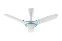 USHA Usha EX9 1200mm Ceiling Fan (Sea Salt Blue) - 1200MM, WHITE, 2 Years Brand Warranty