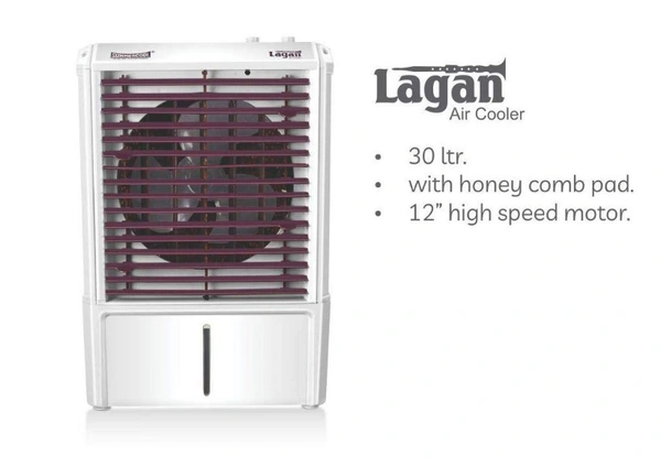 Summercool LAGAN Personal Cooler - 30L, Red - 30L, RED, 6 MONTH MOTOR WARRANTY
