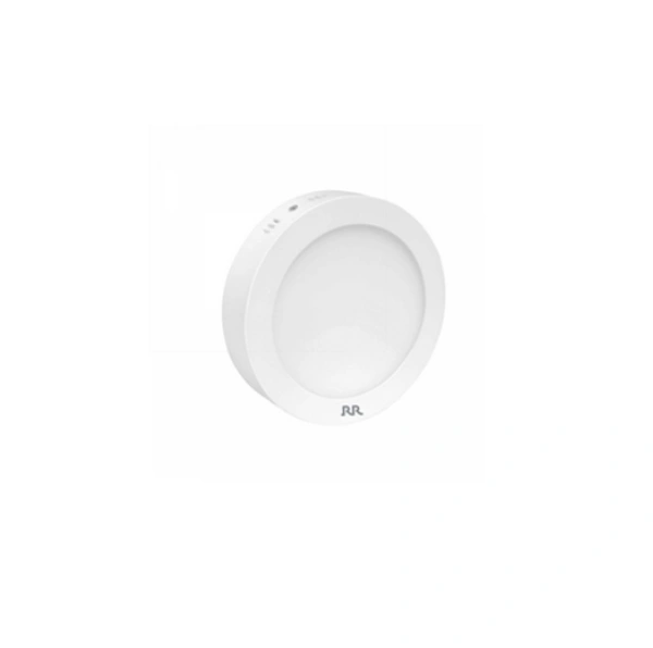 RR VAUNT LED SURFACE PANEL 6W ROUND 6500K - 120 x 120 x 25 mm, WHITE, 1 YEAR