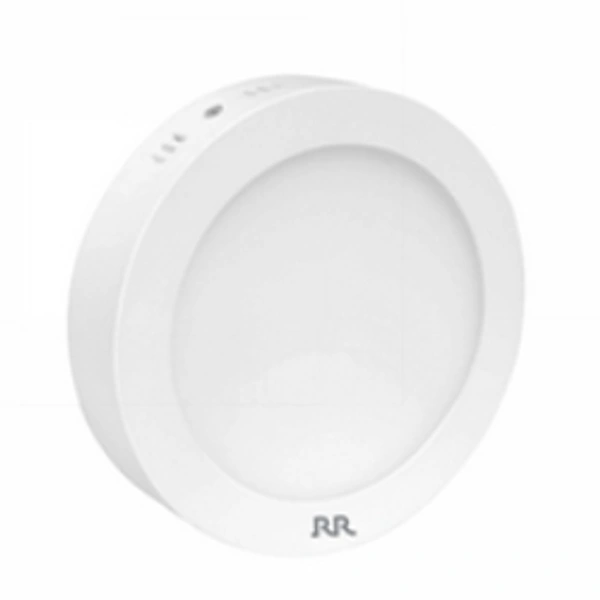 RR VAUNT LED SURFACE PANEL 15W ROUND 6500K - 120 x 120 x 25 mm, WHITE, 1 YEAR