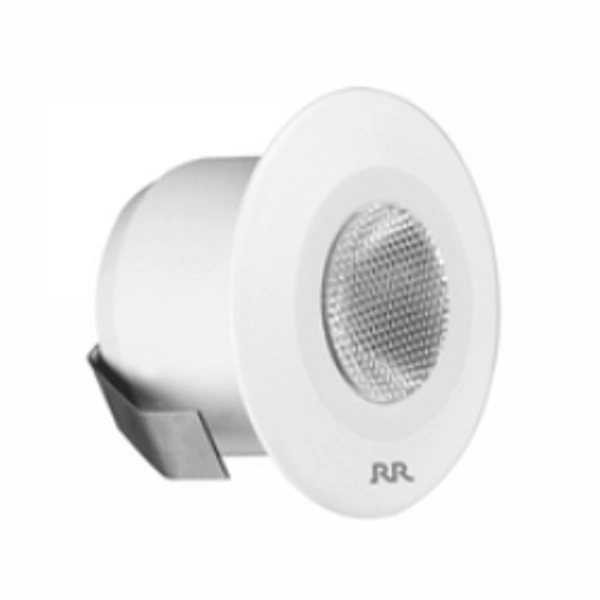 RR LIMPIAR LED SPOT LIGHT 2W ROUND 6500K - WHITE, 1 YEAR