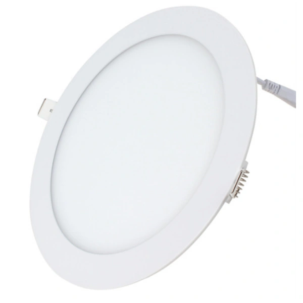 RR RAVISH LED SLIM PANEL 12W ROUND 6500K - 170x170x25, WHITE, 1 YEAR