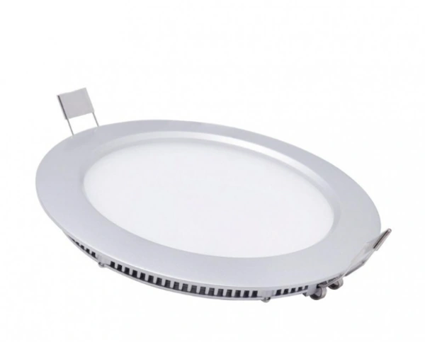 RR RAVISH LED SLIM PANEL 12W ROUND 6500K - 170x170x25, WHITE, 1 YEAR