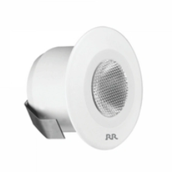 RR LIMPIAR LED SPOT LIGHT 2W ROUND GREEN - 39.4 MM, GREEN, 1 YEAR