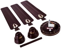 USHA Usha Xavia 1200mm Standard Ceiling Fan (Rich Brown) - 1200MM, BROWN, 2 Year Warranty Provided By The Brand