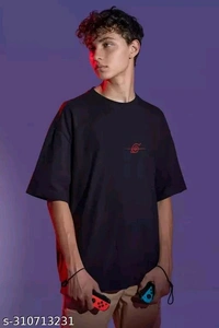 Urbane Fabulous Men T-shirts(Back Print Anime) - Pigment Indigo, S  M L XL