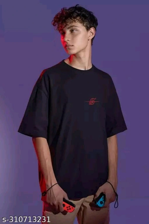 Urbane Fabulous Men T-shirts(Back Print Anime) - Pigment Indigo, S  M L XL