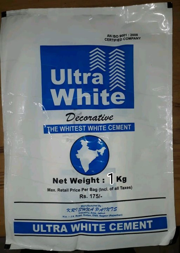 1kg White Cement