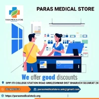Paras Medical Stores  - Logo