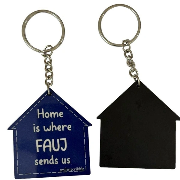 HOME IS WHERE FAUJ SEND US 