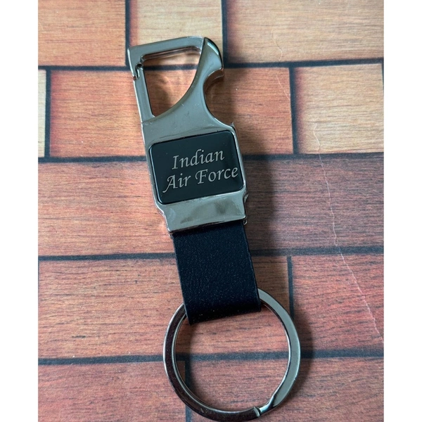 IAF METALLIC  KEYCHAIN  CUM BOTTLE OPENER 