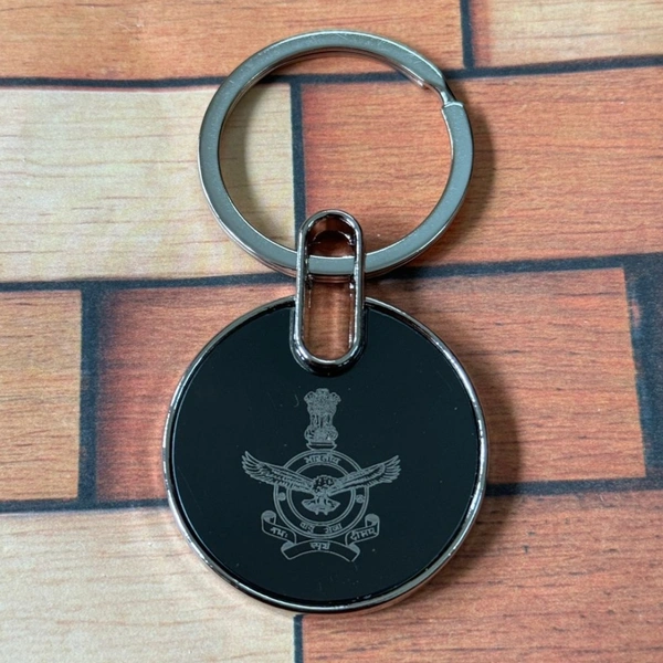  METALLIC ROUND  - IAF Emblem