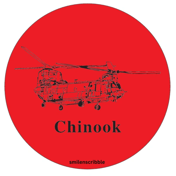 Pin cum Magnet  - CHINOOK