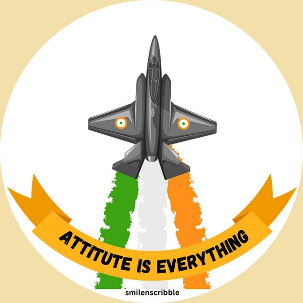Pin cum Magnet  - ATTITUTE IS EVERYTHING