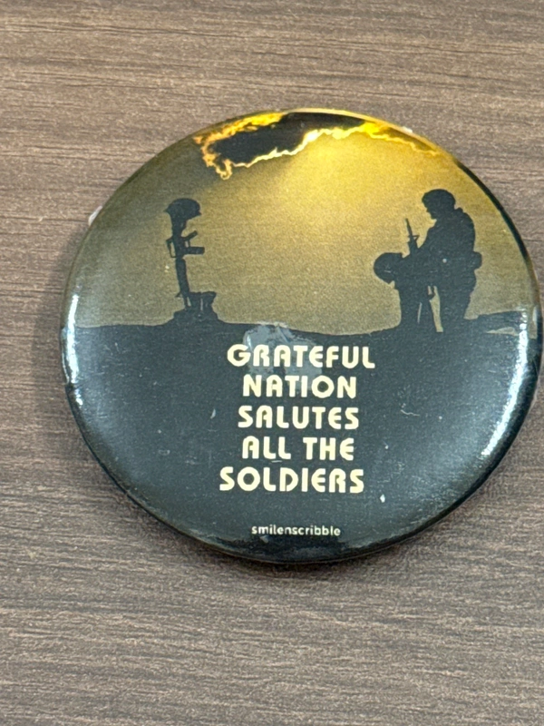 GRATEFUL NATION SALUTES ALL THE SOLDIERS 